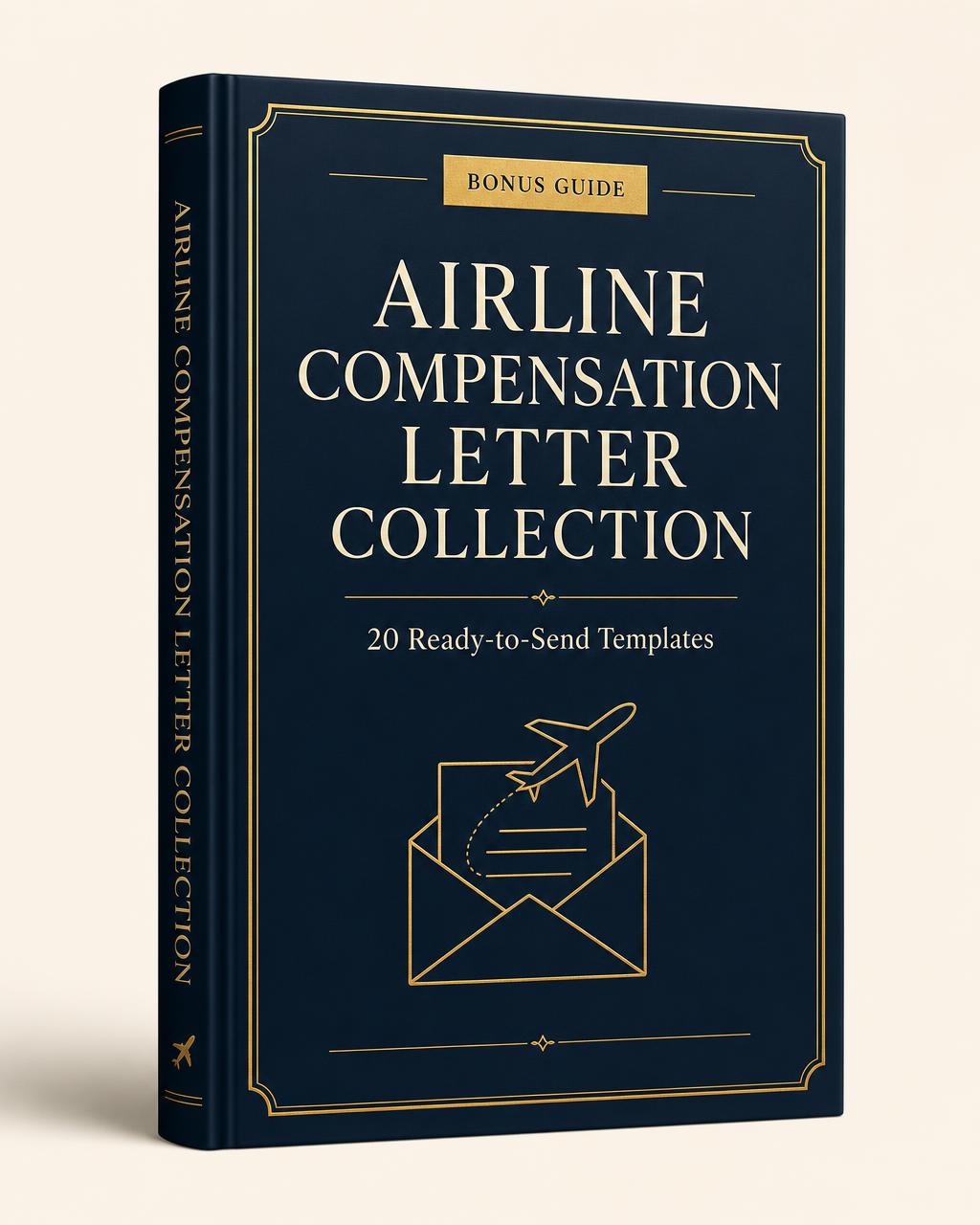 Airline Compensation Letter Collection bonus guide cover
